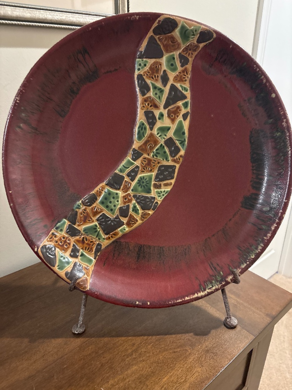 Beautiful Large Deco Plate